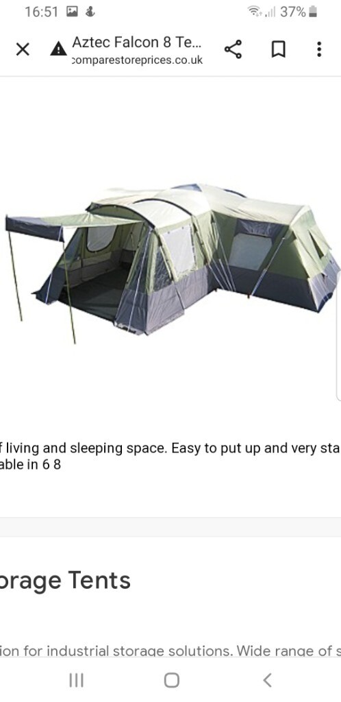 Aztec falcon 8 man tent | in Ipswich 
